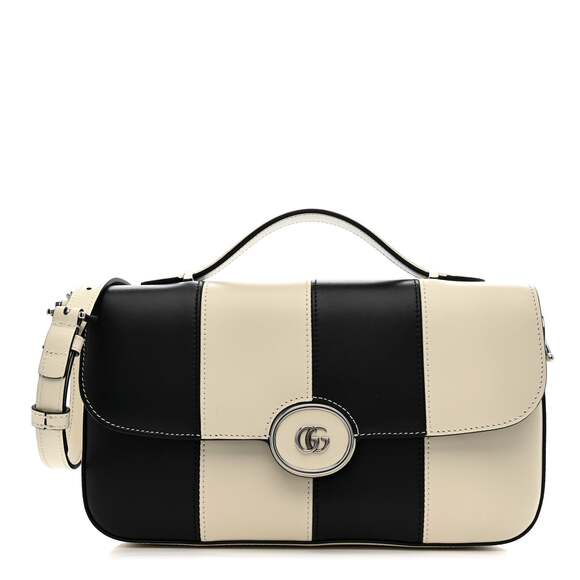 Gucci Senna Calfskin Lines Petite Gg #231398G15B